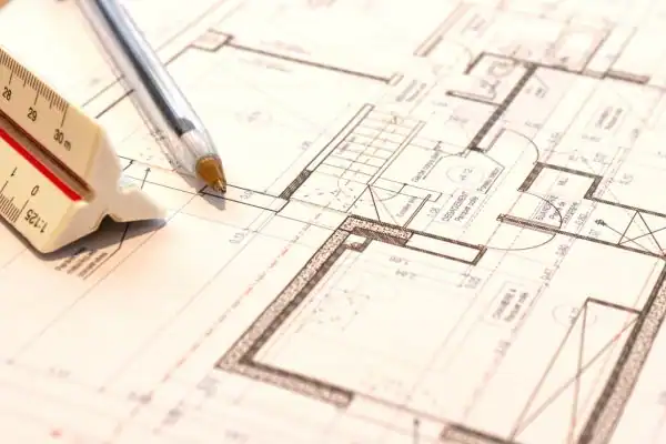 Image of architect Eastleigh drawings